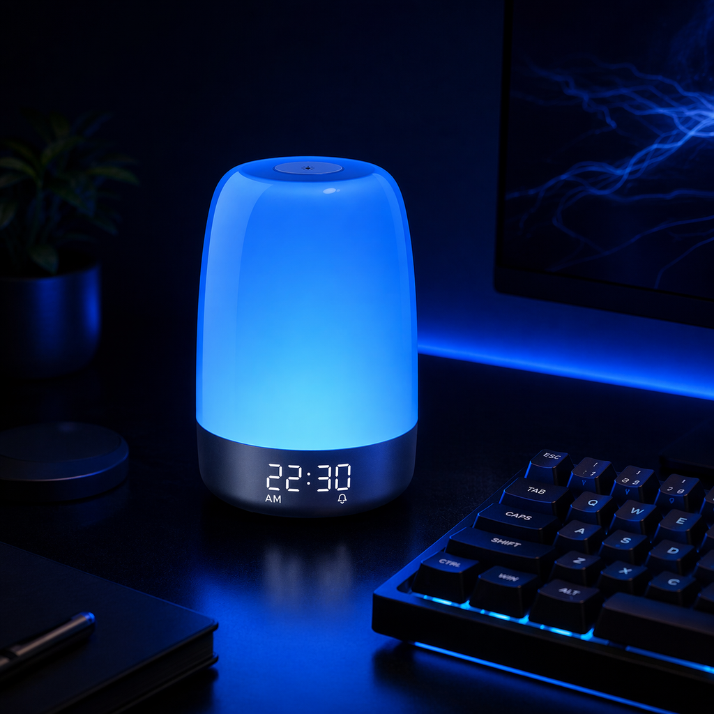 NeuralNook™ Glow Mini | Portable Circadian Wake-Up Light & Mood Lamp