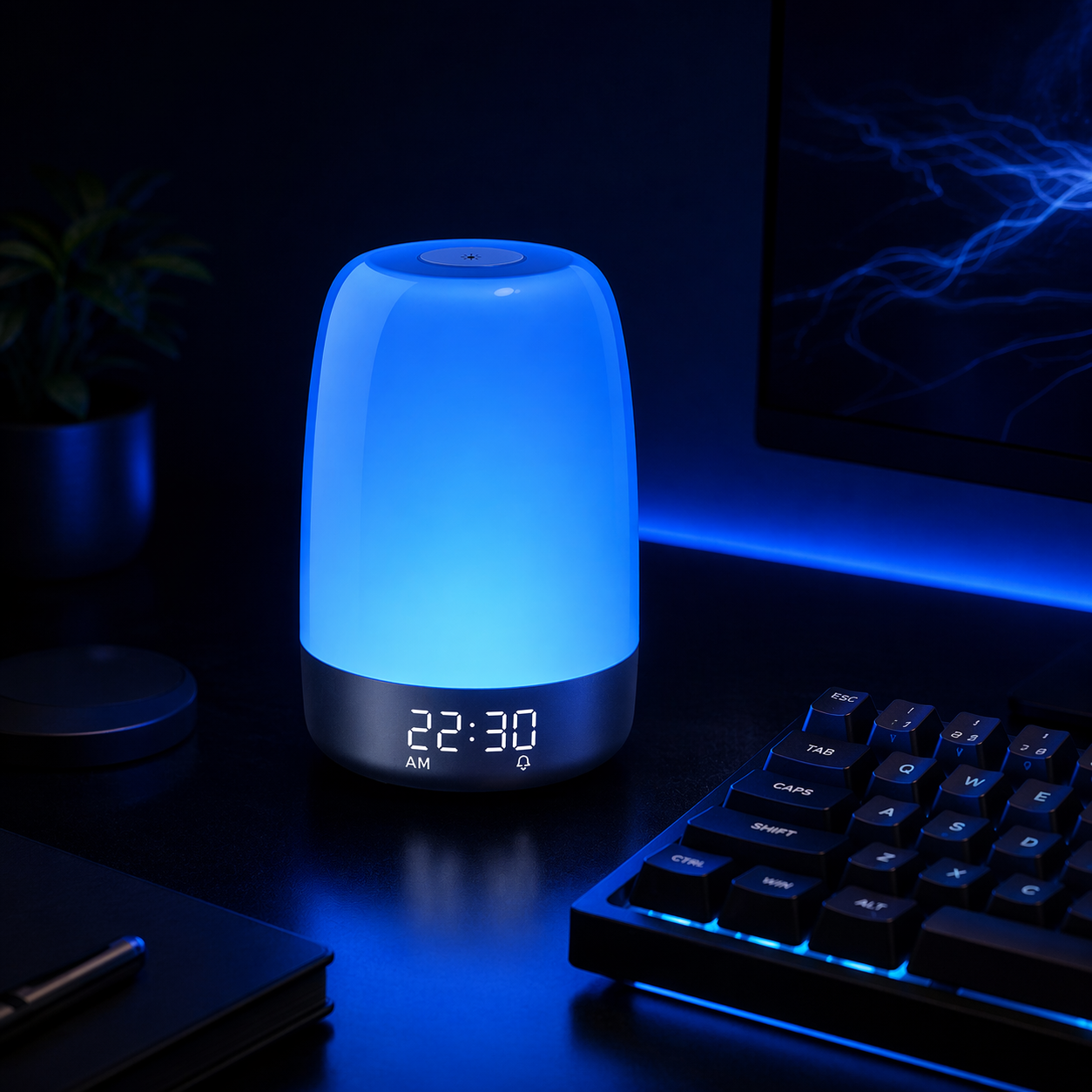 NeuralNook™ Glow Mini | Portable Circadian Wake-Up Light & Mood Lamp