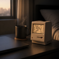 NeuralNook™ Retro-Sync | Classic Macintosh-Inspired Desktop Rhythm Clock
