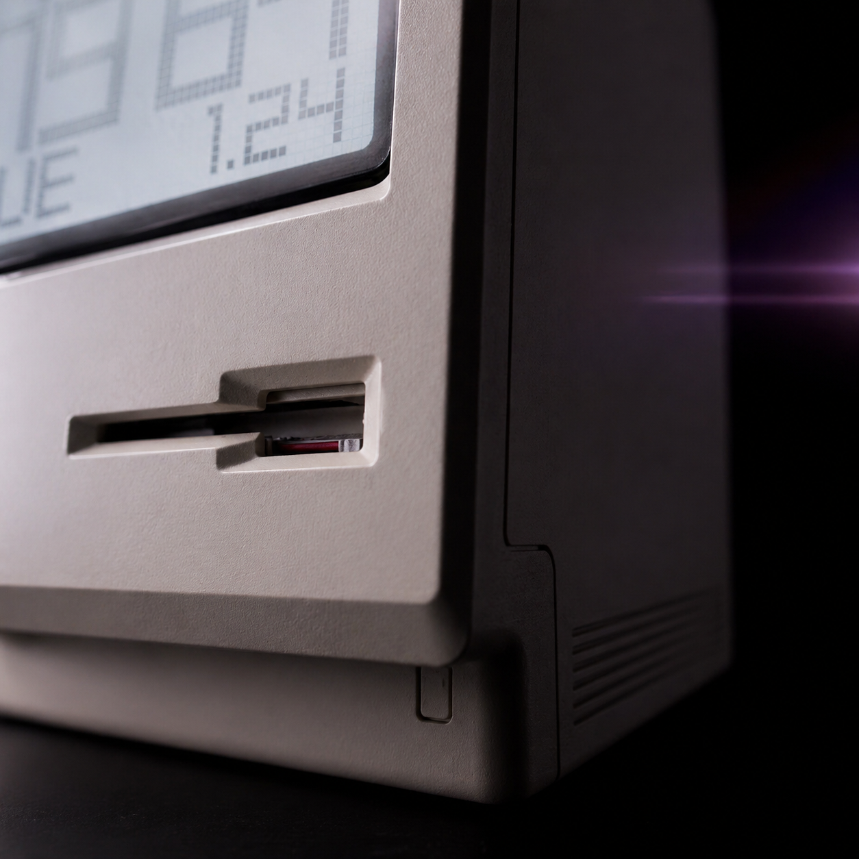 NeuralNook™ Retro-Sync | Classic Macintosh-Inspired Desktop Rhythm Clock