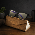 NeuralNook™ Bio-Shield | Handcrafted Bamboo Anti-Blue Light Glasses