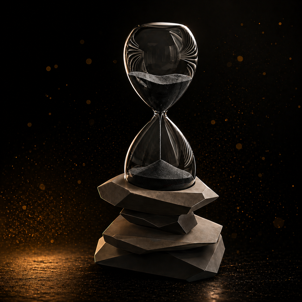 NeuralNook™ Chrono-Sync | 30-Minute Analog Focus Hourglass