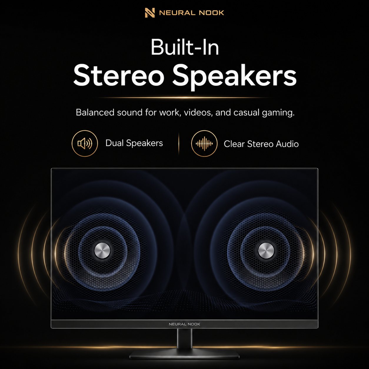 NeuralNook™ Vision-Sync | 10.5" Ultra-Portable IPS Productivity Hub