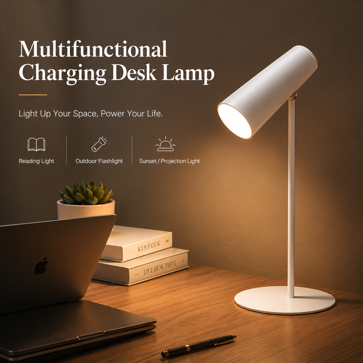 NeuralNook™ Amber-Sync | Immersive Sunset Mood Anchor & Circadian Bridge