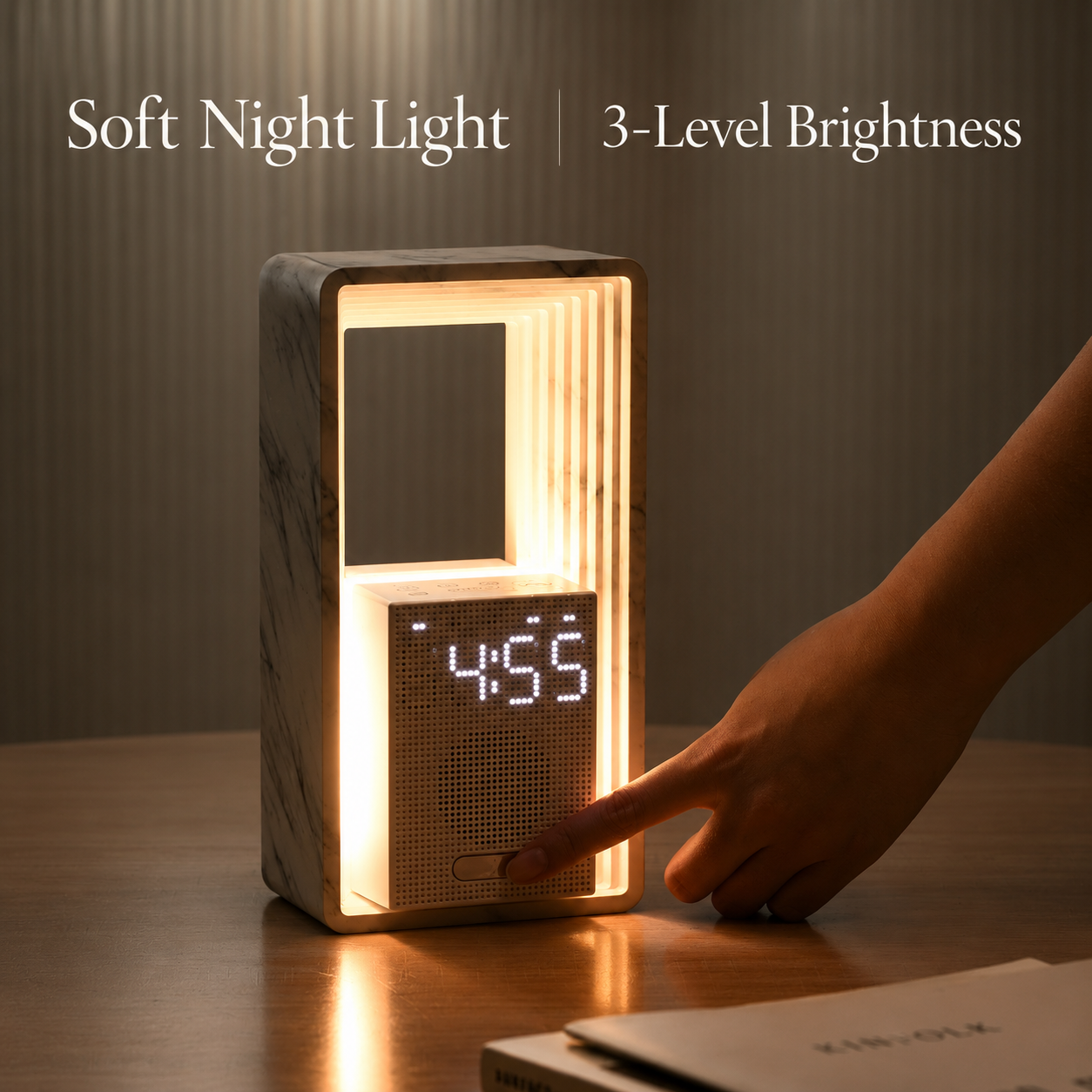 NeuralNook™ Horizon-Sync Hub | 3-in-1 Circadian Sunrise Alarm, Zen Soundscape & Bio-Sync Lamp